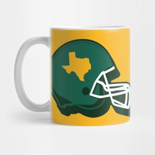 Waco, Texas Football Helmet Mug